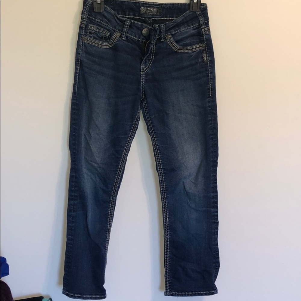 Silver Capris - Picture 2 of 6